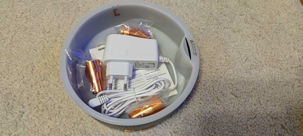 Difuzor uleiuri esentiale aromaterapie parfumuri, 500 ml led RGB - nou