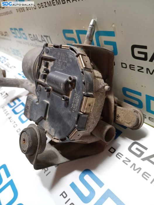 Ansamblu Motoras cu Brat Brate Stergator Stergator Dreapta Fata Parbriz Volkswagen Touran 2003 - 2010 Cod 1T0955120C 0390241786 1T0955024E 3397020666 [M6224]