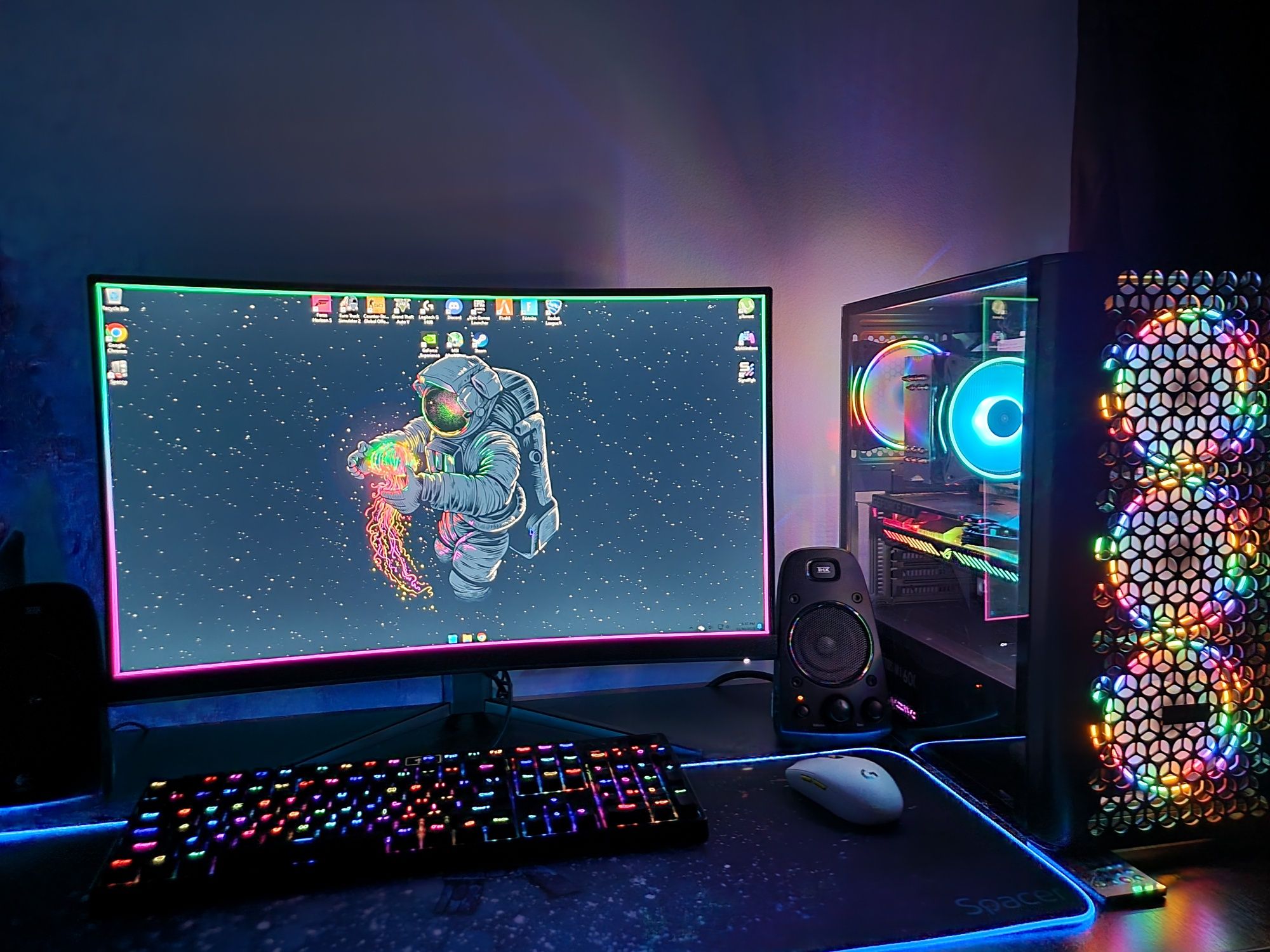 Setup Gaming I9 11900KF-RTX 3060 ROG 12GB