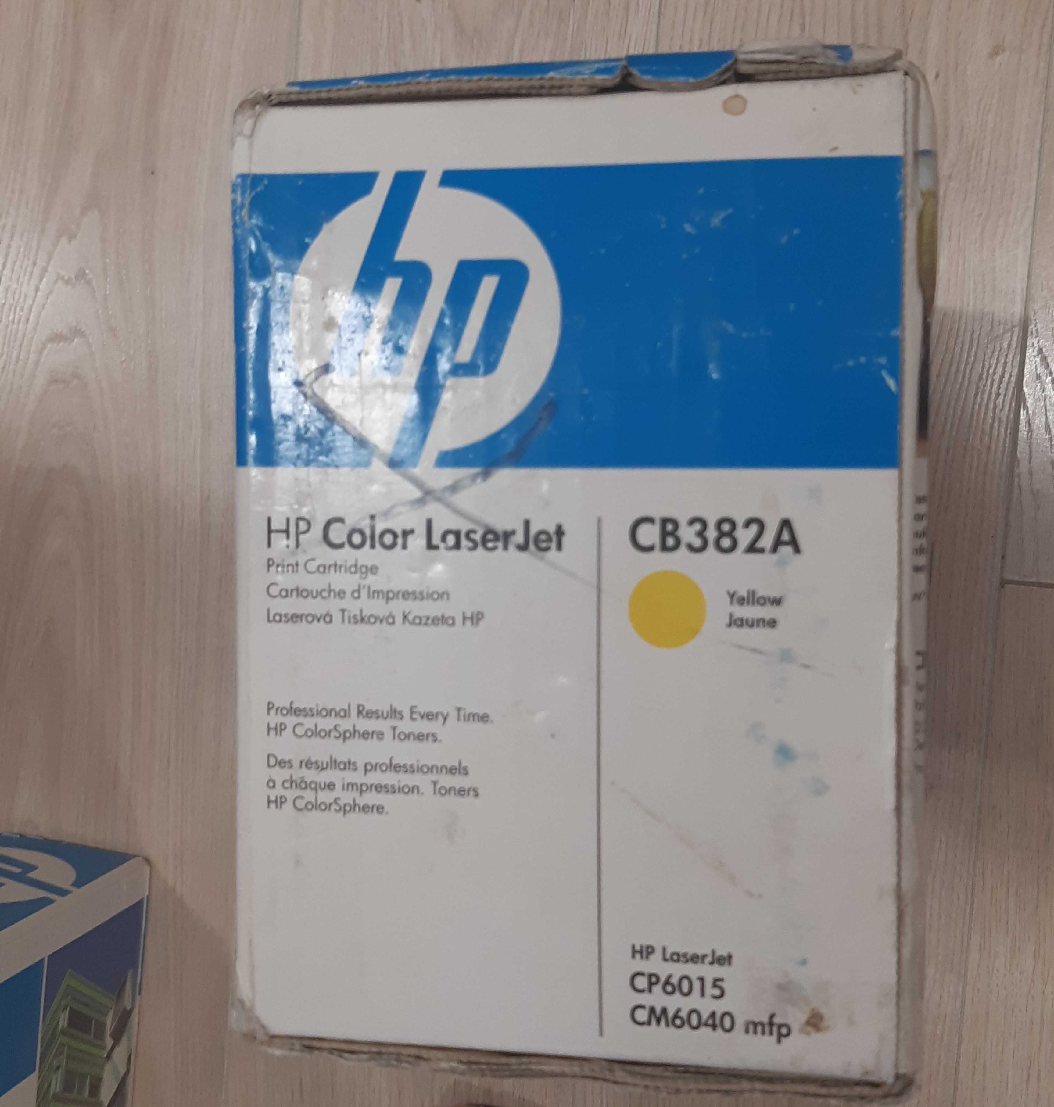 Картридж HP original CB382A yellow, CB383A magenta.