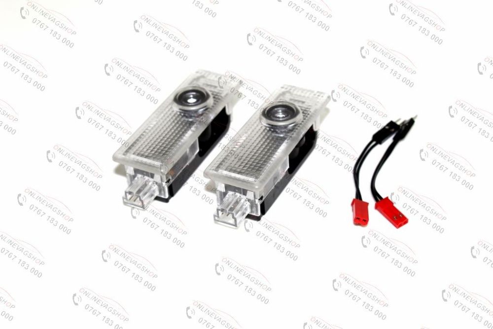 Lampi dedicate cu logo BMW pentru portiere BMW E90 E60 F10 F15 F30, F3