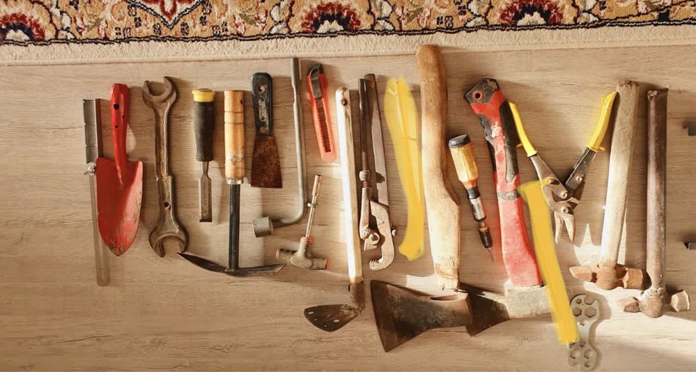 Набор инструментов советские железные Есть лоток для инструментов