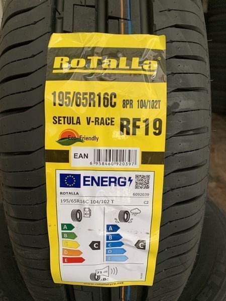 Нови летни бусови гуми ROTALLA SETULA 195/65R16C 104/102T НОВ DOТ