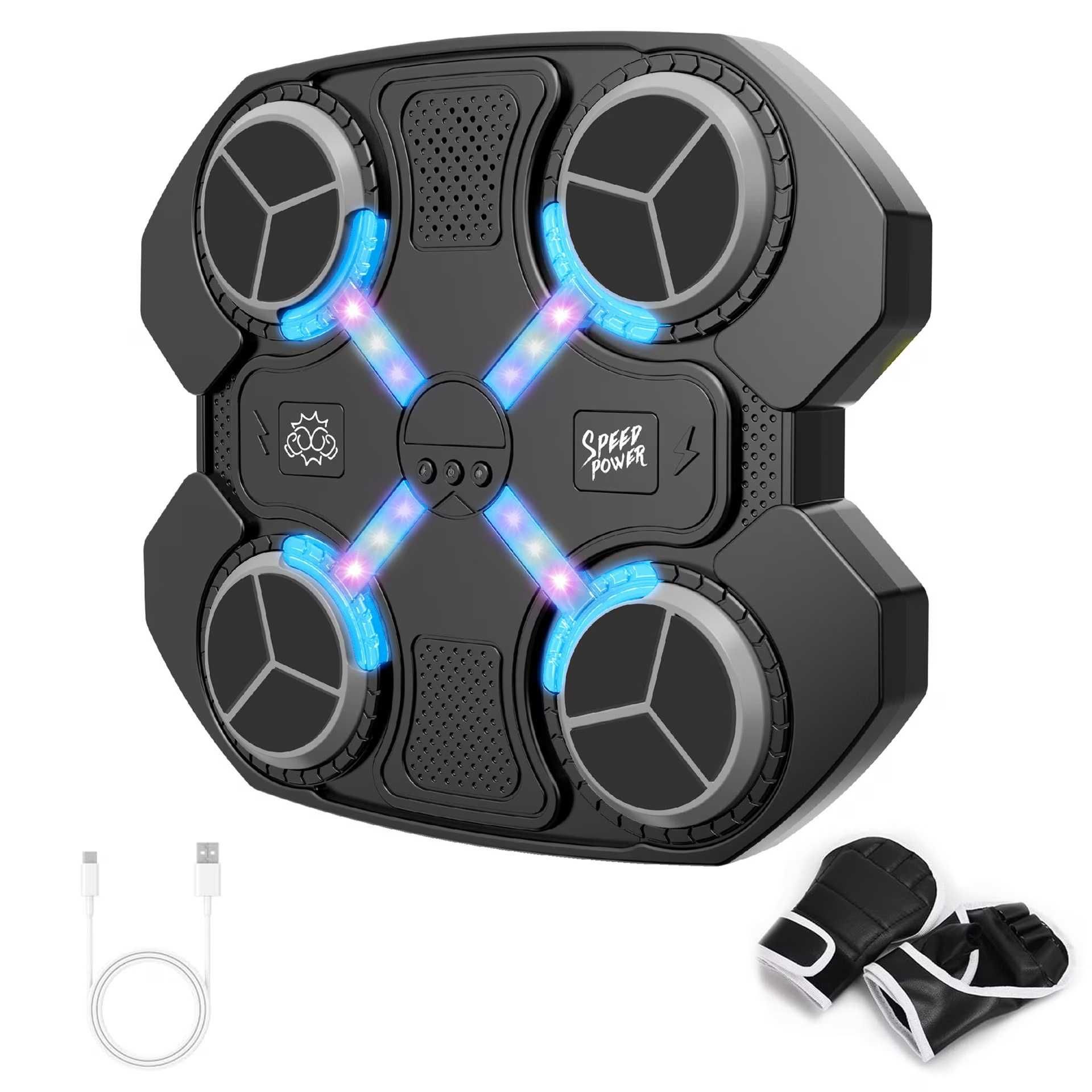 Музикална боксова машина, Bluetooth връзка, удари, интерактивни ефекти