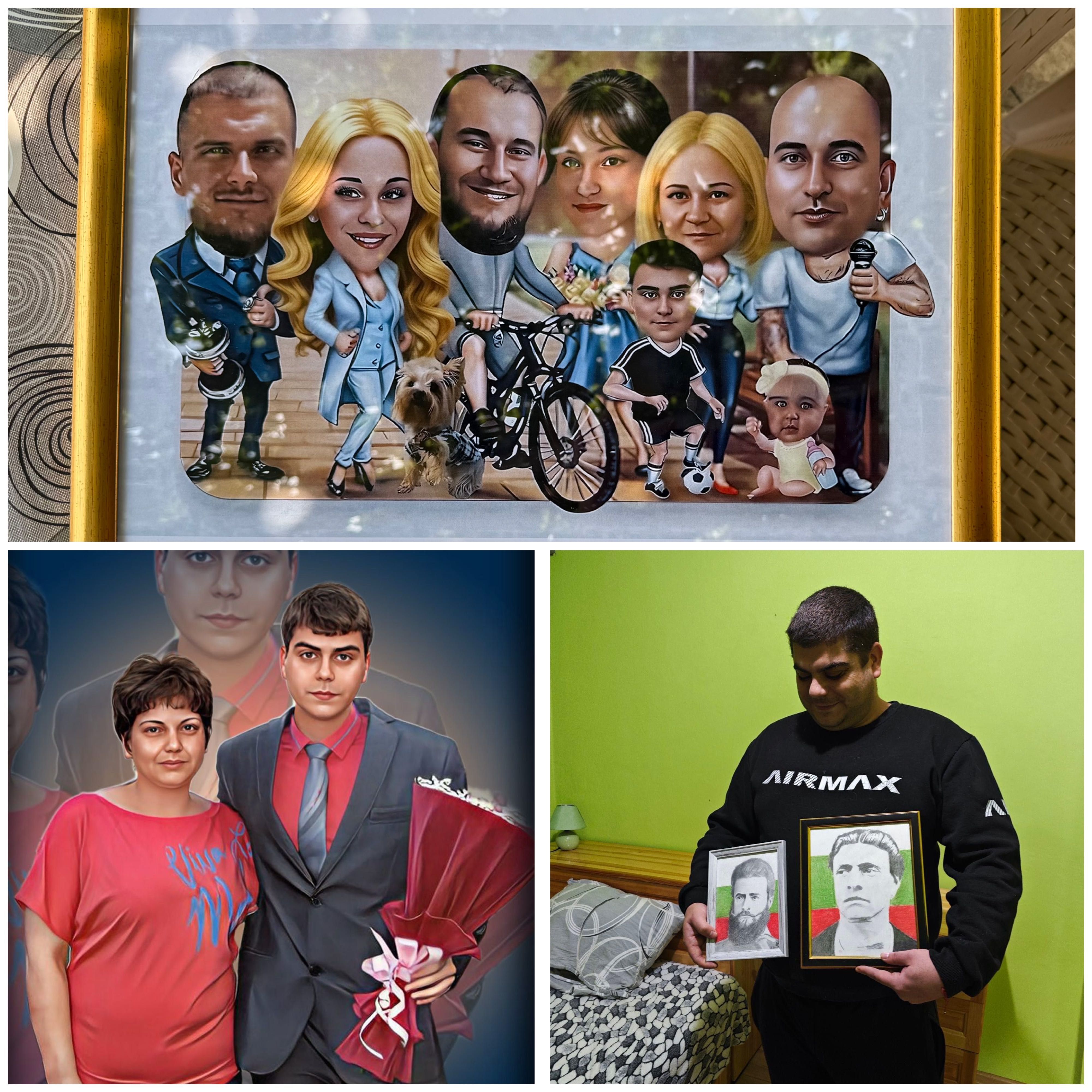 Портрети  по ваша снимка