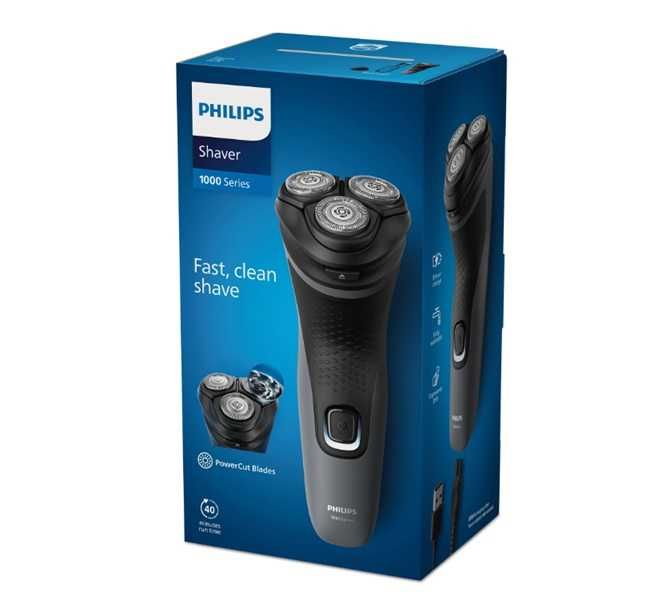 Самобръсначка Philips Series 1000 S1142/00, Мокро и сухо бръснене