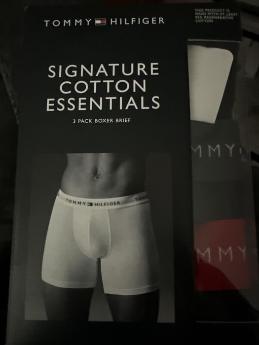 3 броя боксерки Томи Хилфигър L/ 3-PACK BOXER BRIEFS Tommy Hilfiiger L