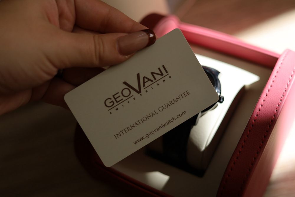 GEOVANI Швейцарски часовник