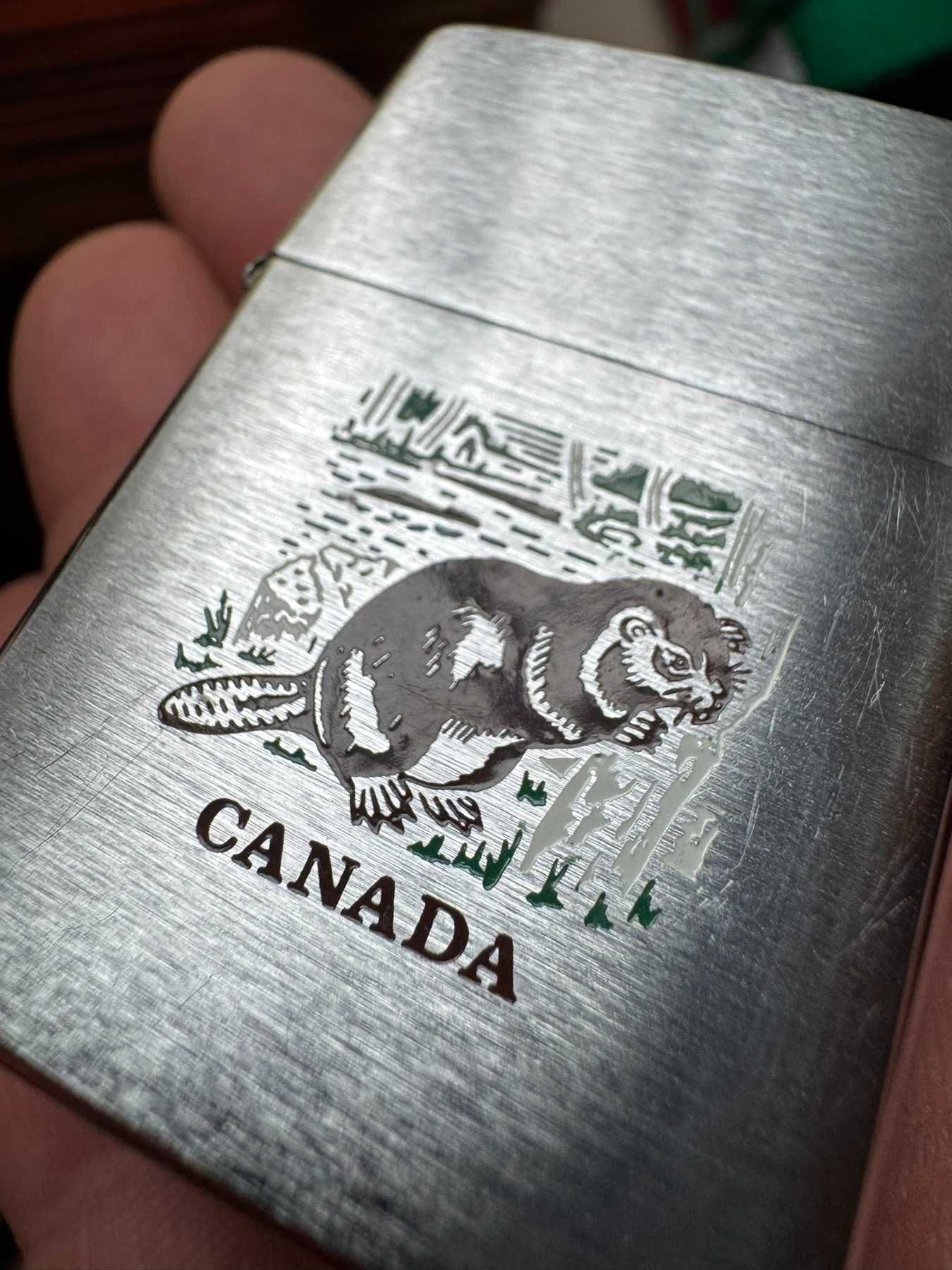 колекционерска запалка Zippo Niagara falls Ontario Canada Beaver