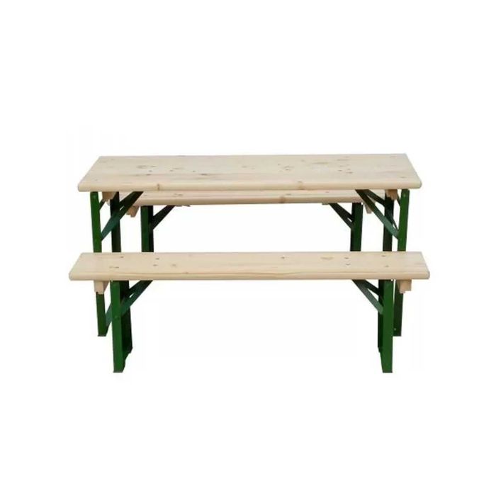 Set Gradina Terasa 1 masa + 2 banci 110 cm Pliabil pt. Copii 349 Lei