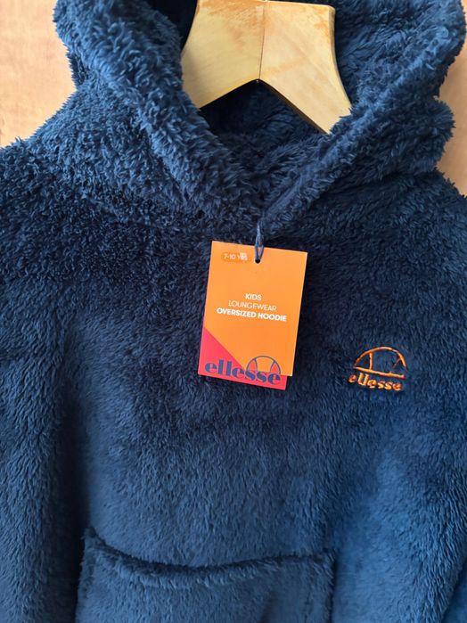 Детски овърсайз суичър с качулка Ellesse