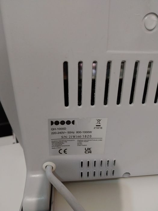 Vind radiator electric halogen 2 trepte puter