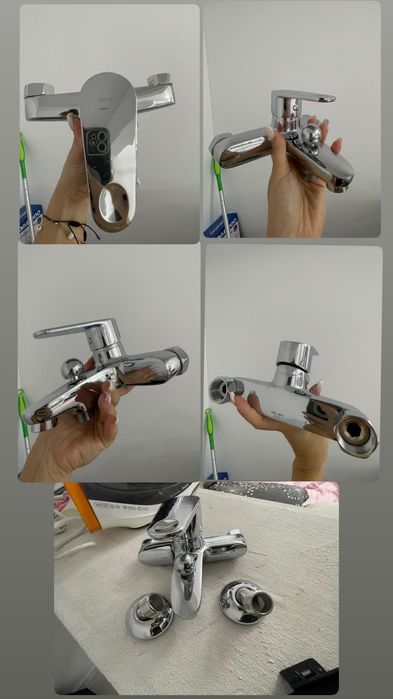 Baterie si dus Cersanit, nefolosite