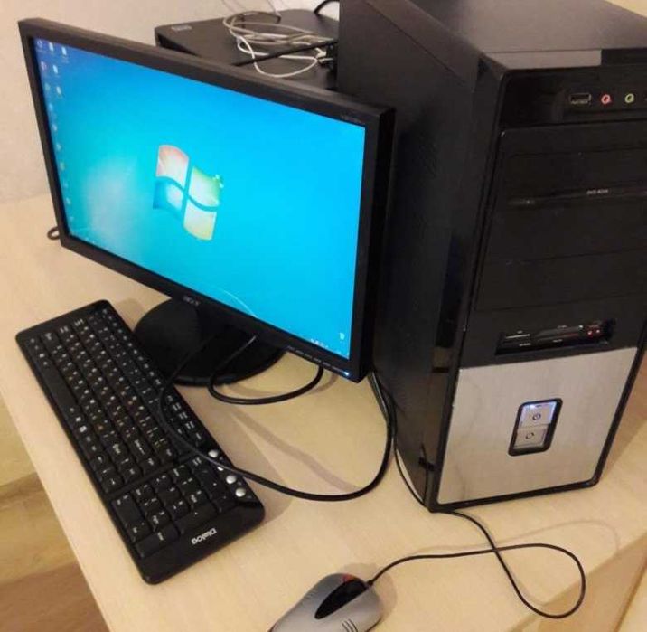 Компьютер в сборе с периферией. Для работы, игр Gta V, Dota 2, Танчики