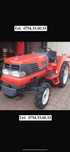 Tractor japonez 4x4 kubota gl221 INMATRICULAT cu freza si plug