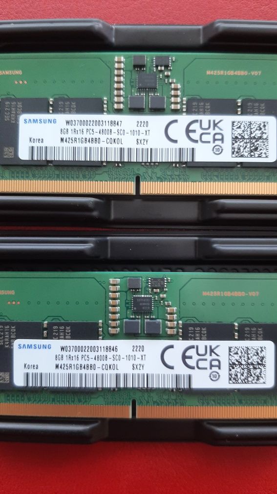 RAM 8GB DDR5 4800MHz Samsung SO-DIMM pentru laptop
