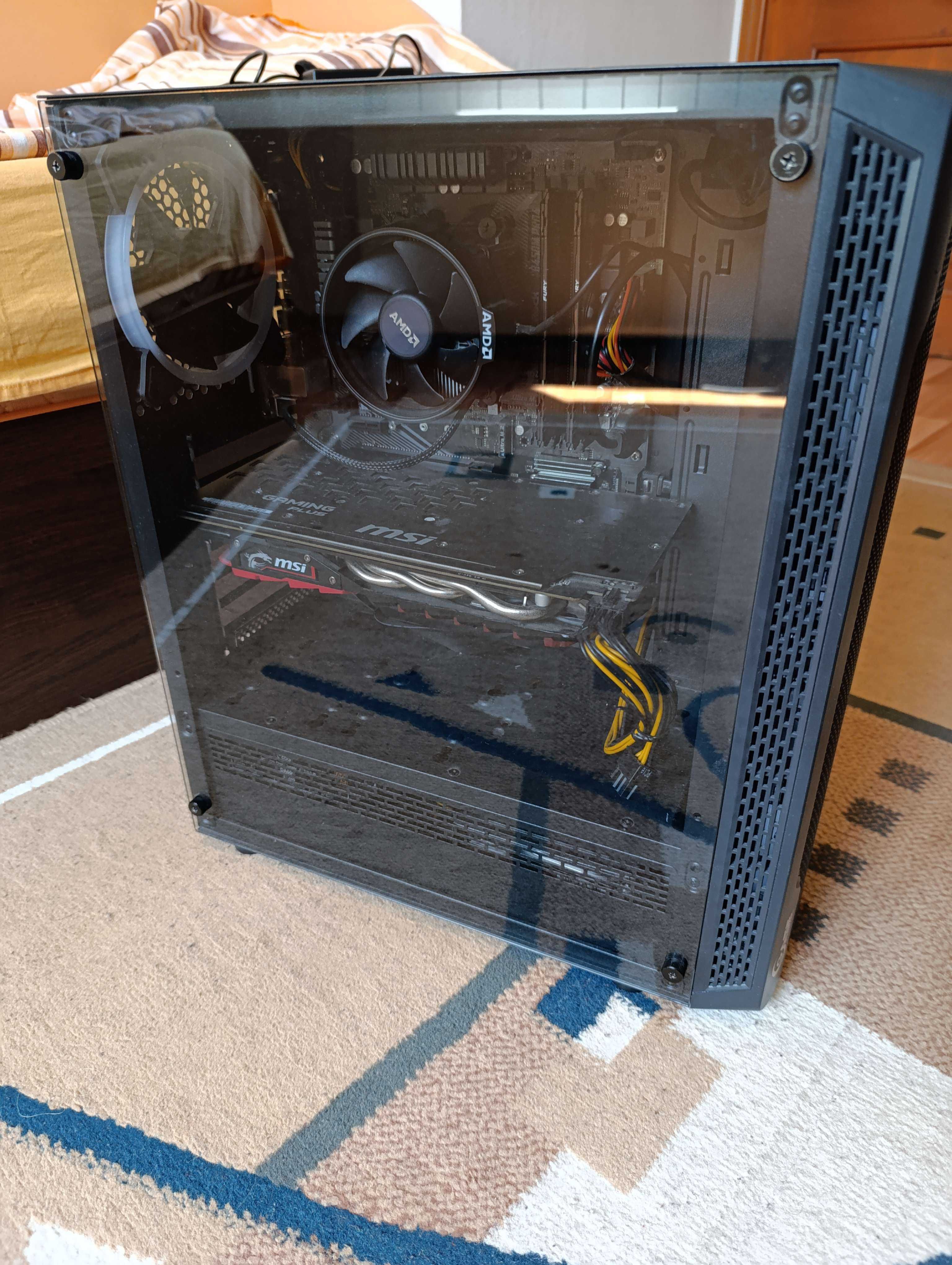 Компютър: Ryzen 7 2700X, GTX 1060 6GB, 16GB RAM