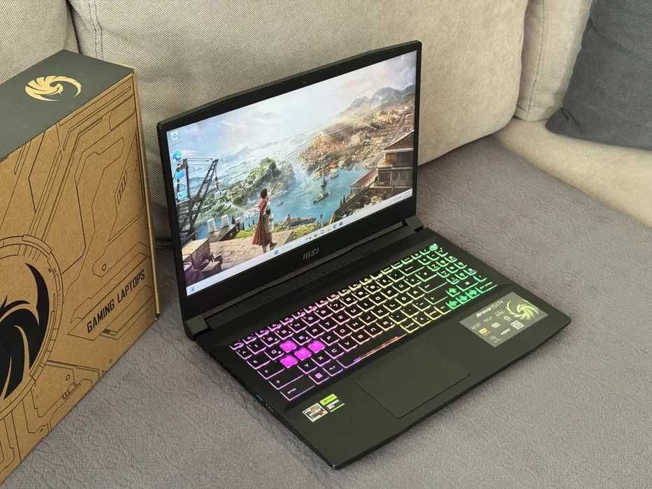15,6’FHD IPS 144Hz/Ryzen 7-7735HS/RTX 4060/MSI Bravo/16GB DDR5/512GB