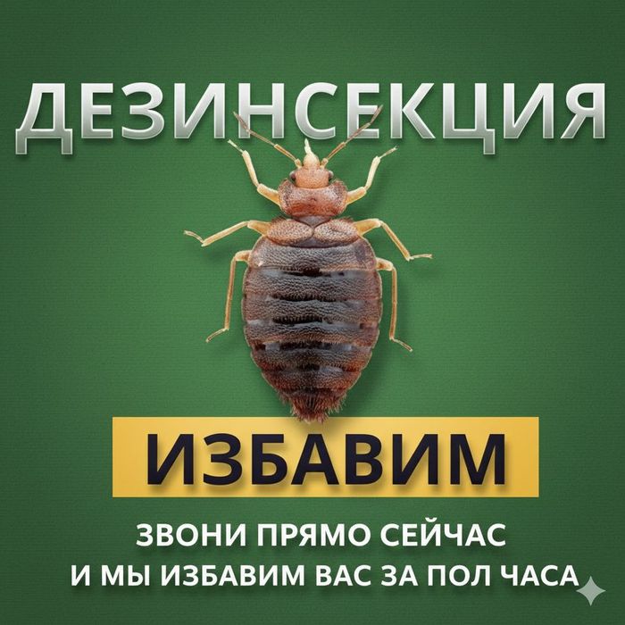 Быстрая дезинфекция от клопов, тараканов, блох — СЭС