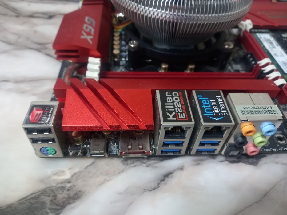 Дънна платка ASRock X99X KILLER lga2011 +Intel Xeon E5-2660v3+32gb+SSD