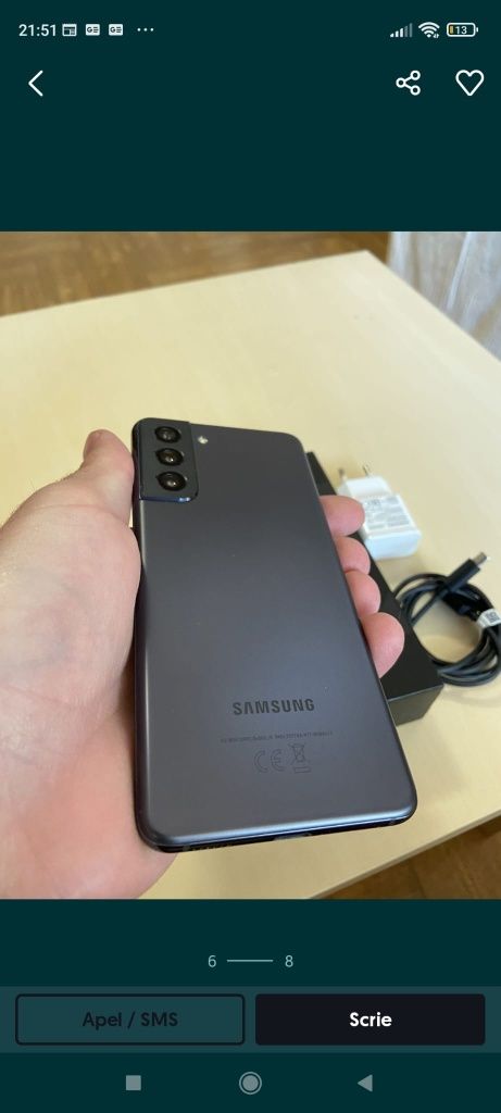 Samsung galaxy s21 5g vând sau schimb