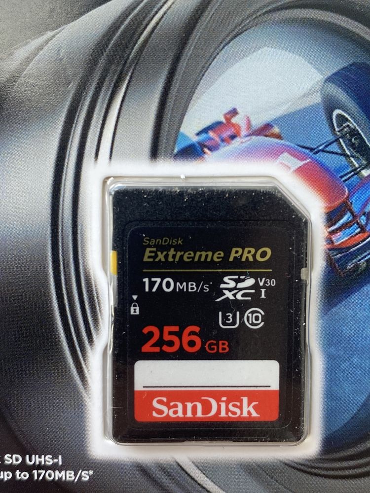 Карта памяти Sandisk 128Gb, 256Gb, 512Gb
