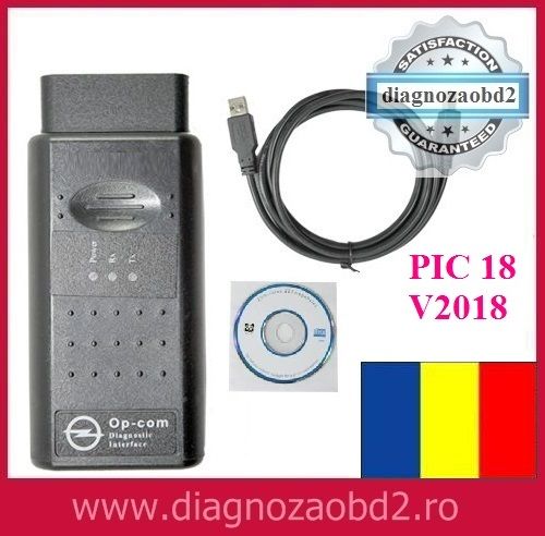 Interfata diagnoza tester auto OP.COM Opel – GT 2017, Profesional