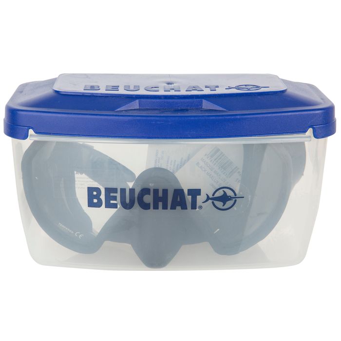 Mască Scufundări Maxlux S negru - UNIC - produs resigilat Decathlon