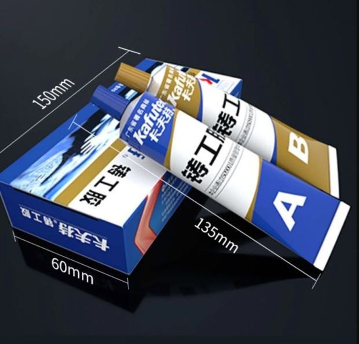 Мощно лепило за метал, стомана, керамика, дърво и др.