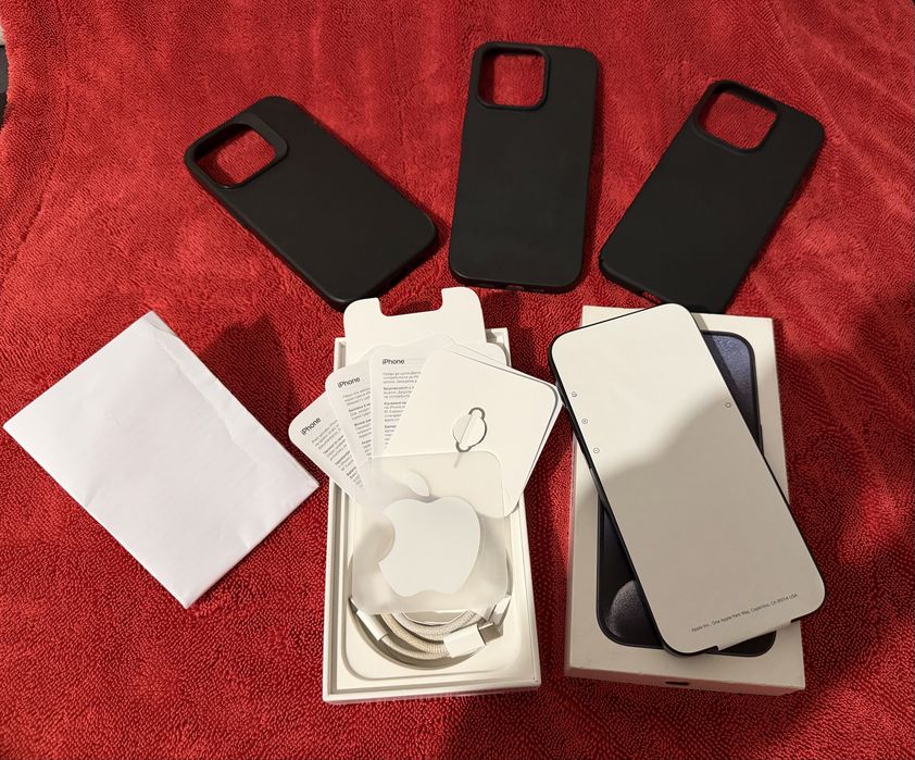Apple iPhone 15 Pro 256gb Blue Titanium