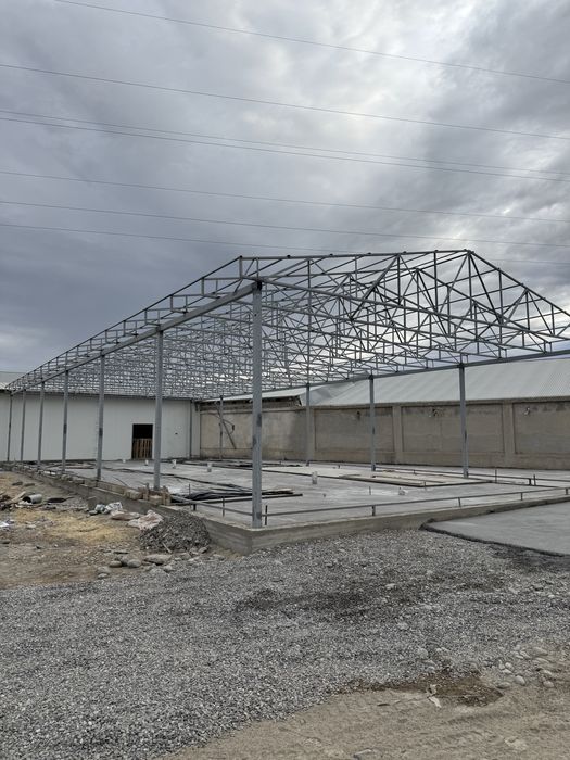 Konteyner yoki bozor profillaridan metal konstruksiya qurib beramiz