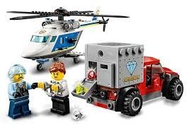 LEGO City Police - Urmarire cu elicopterul politiei 60243, 212 piese