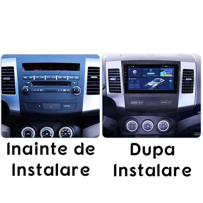 Navigatie Mitsubishi Outlander 2005-2011,9 INCH 4GB RAM, Android14