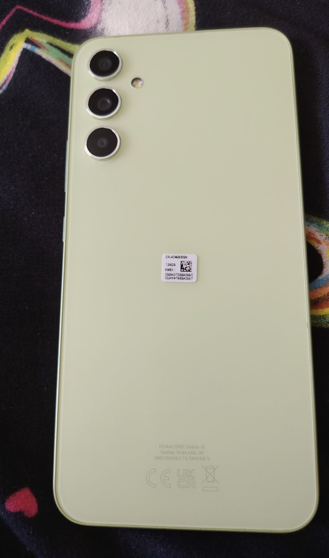 Vând Samsung Galaxy A34, 5G, 6GB RAM, 128GB, Dual SIM, Light Green