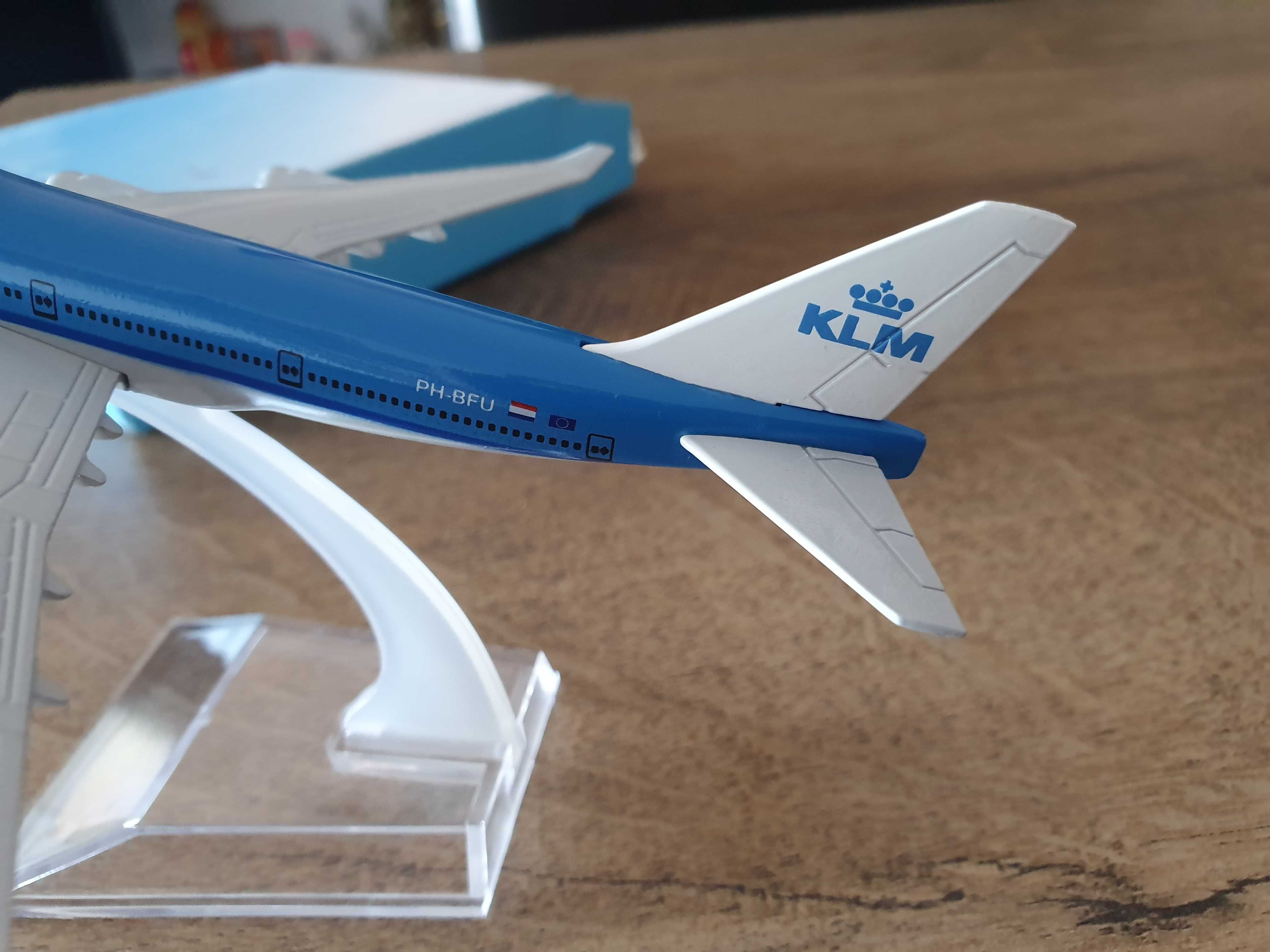 Macheta metalica de avion KLM | Decoratie | Perfect pt cadou