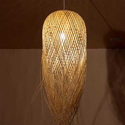 Бамбуков полилей Ретро висяща светлина от бамбук Югоизточна Азия
