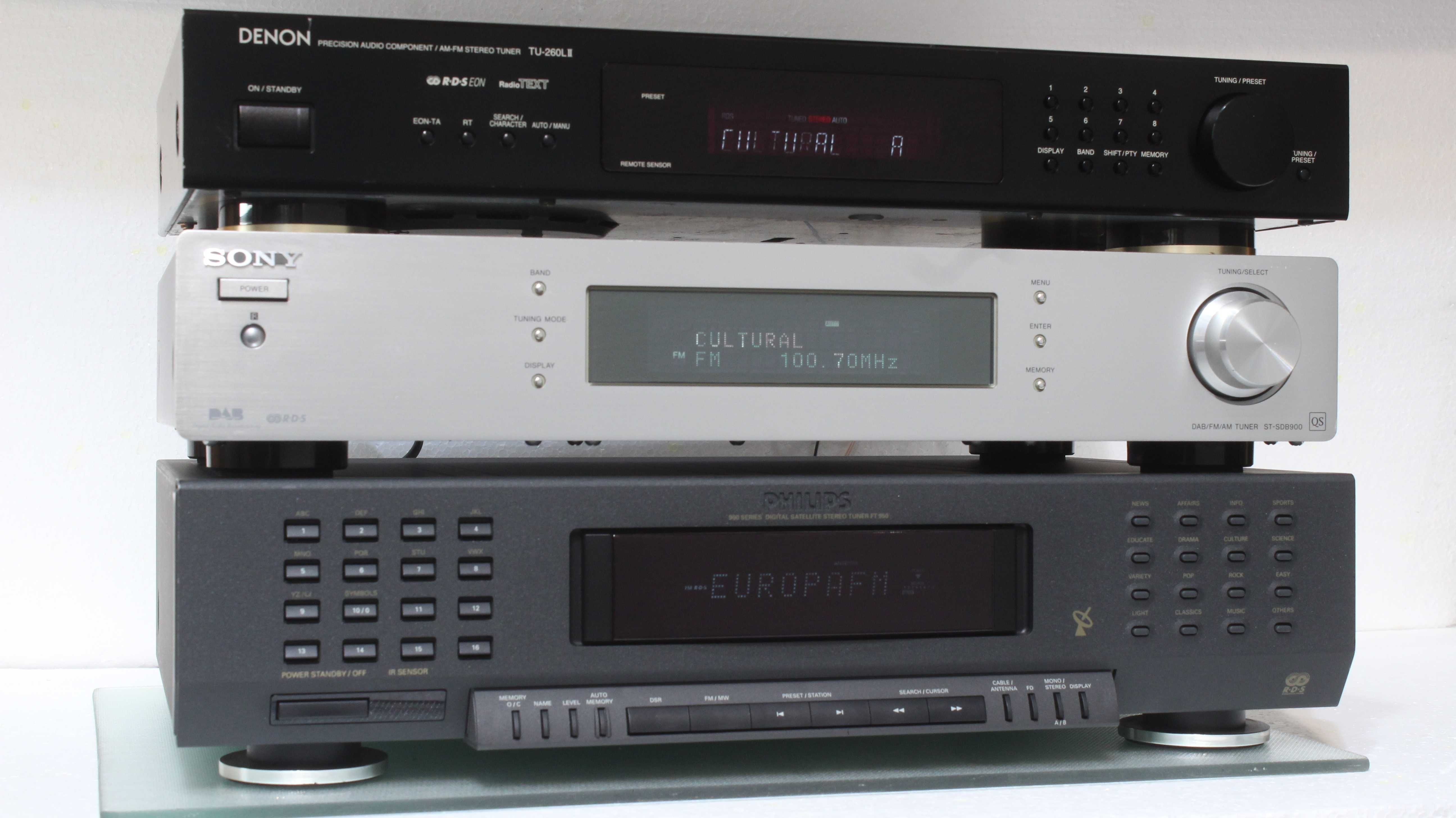 Defect ! Tuner Philips,Sony,Denon.