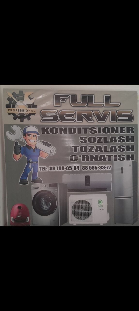 Full servis ремонт кондиционер