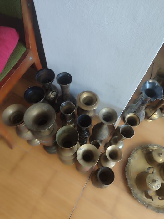 Вазы латунь, продам.