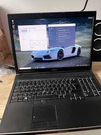 Laptop Dell Precision M6500 i7-720QM , 12gb ram ssd 240, Raid, 17"