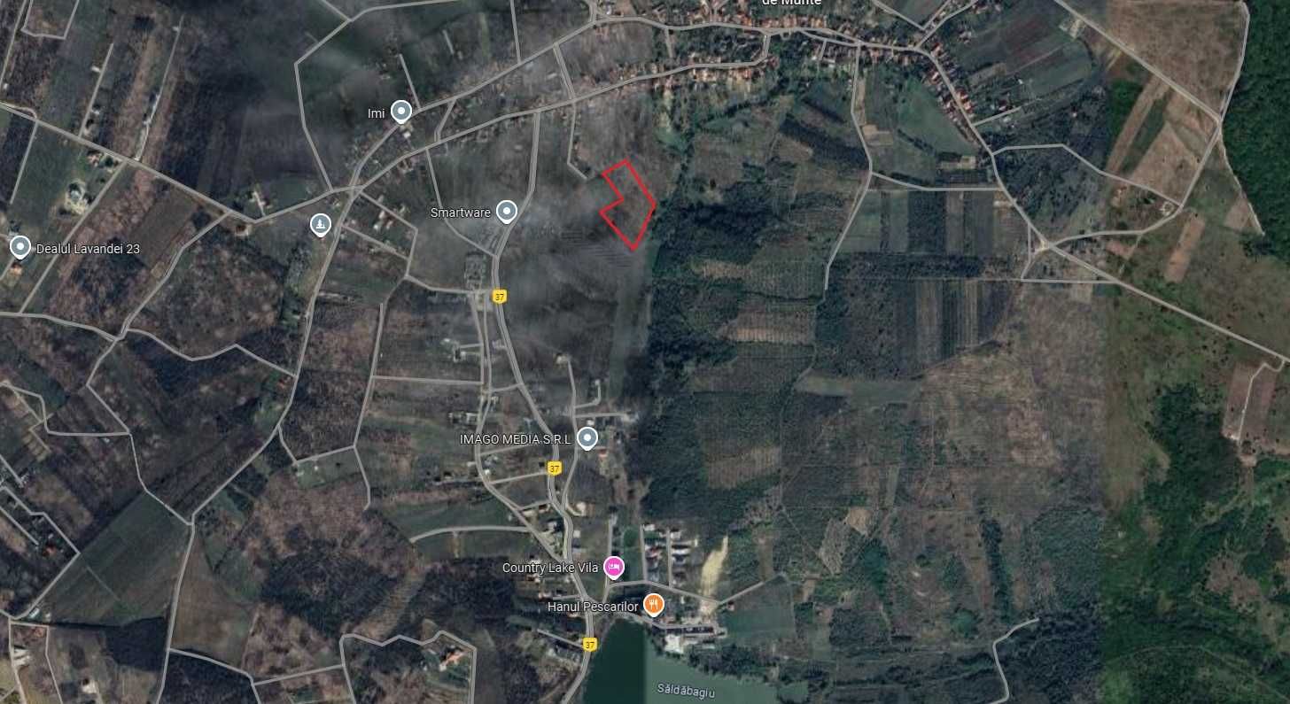 Vând teren intravilan 10278 m², zona Hanul Pescarilor, Oradea