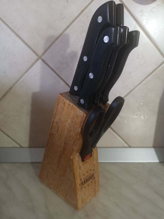 Set 5 cuțite inox Sanusy