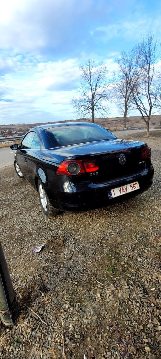 vw  eos 2.0 tdi  140 cai 2008 decapotabil impecabil