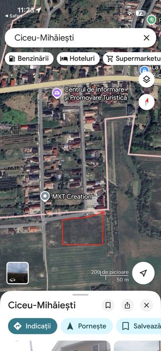 Ocazie!Teren Ciceu-Mihaiesti la 2 min de centru