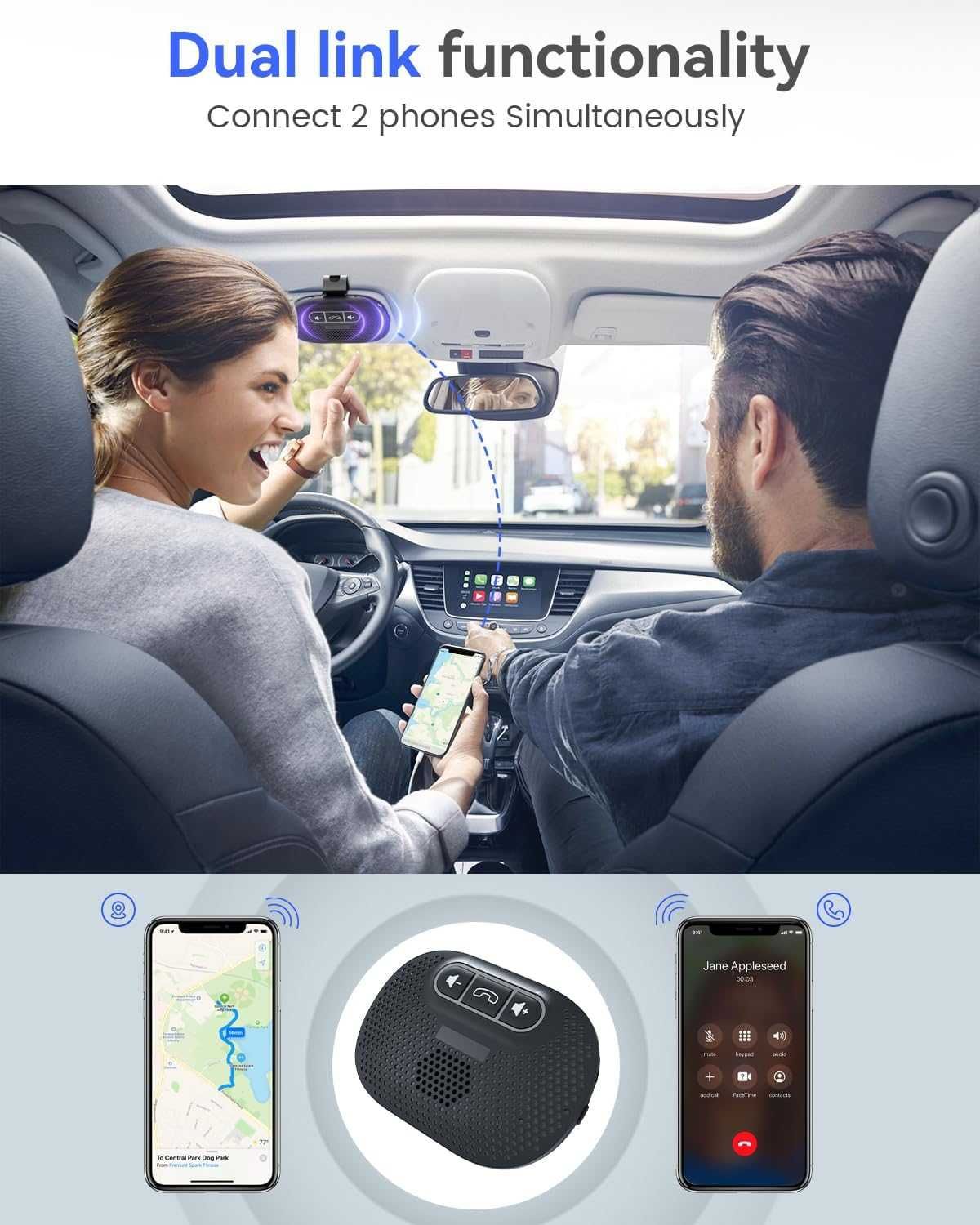 ANSTEN Bluetooth високоговорител за кола