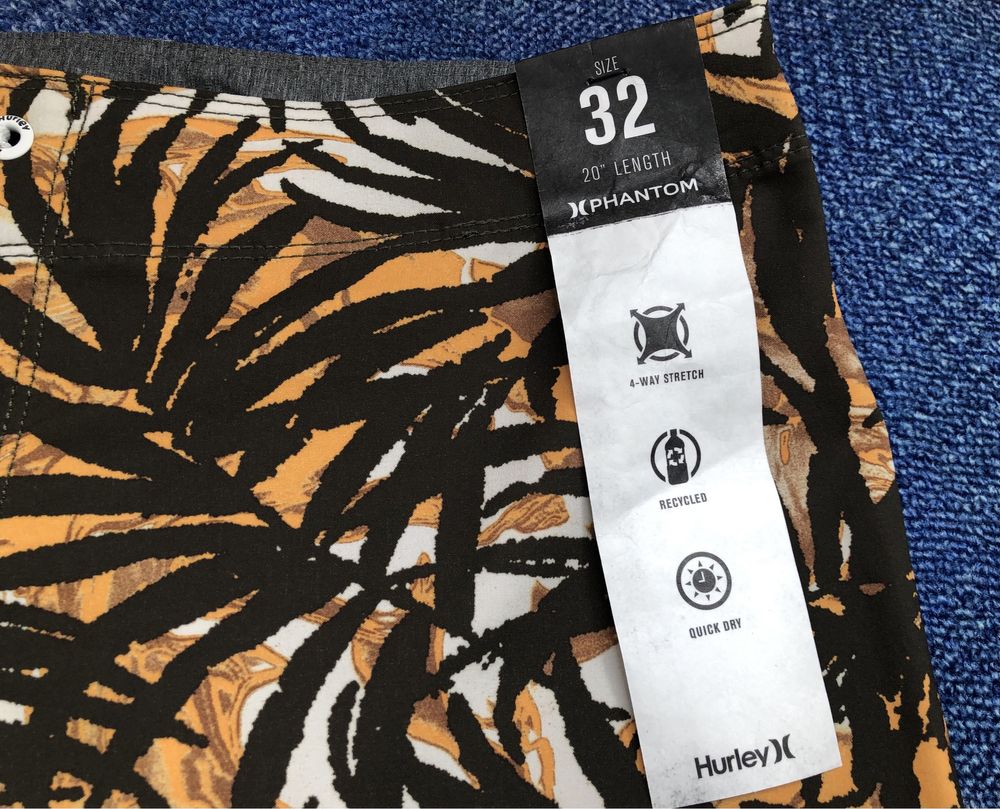 Hurley Boardshorts ОРИГИНАЛНИ мъжки плажни/плувни шорти - M