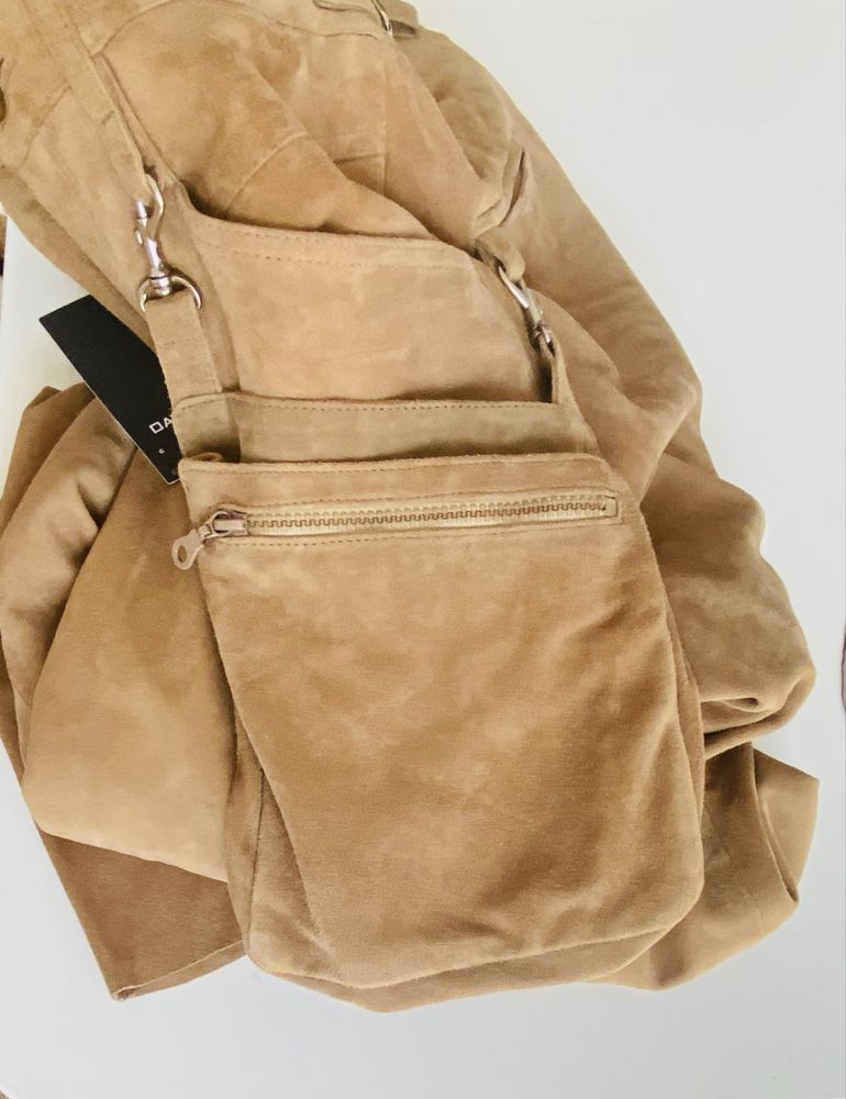 Pantaloni din piele de capra 38