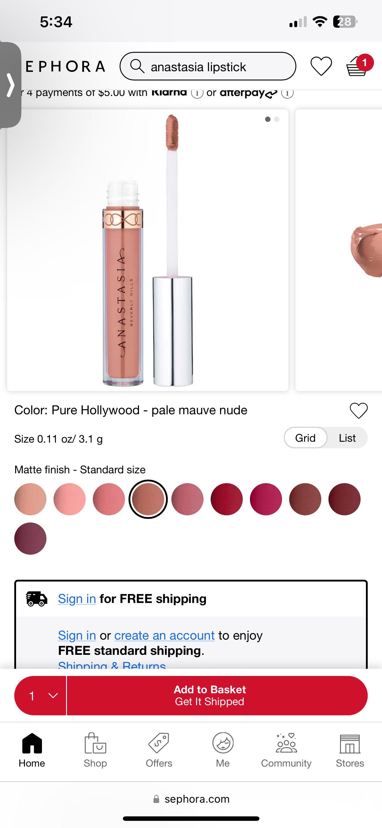 Чисто нови оригинални Charlotte tilbury,Lancôme,Anastasia Beverly