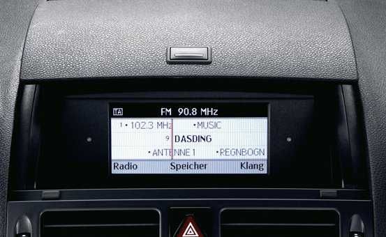 Mercedes W204 08-11 LCD дисплей