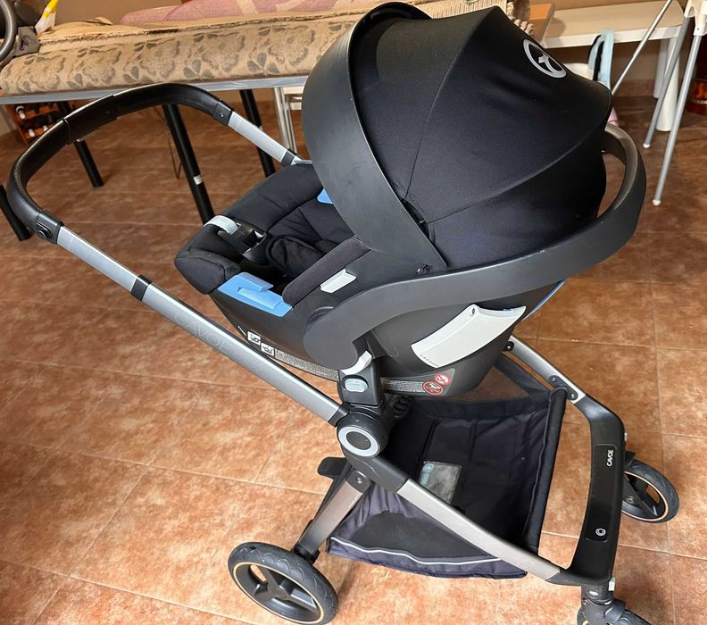 Carucior 3 in 1 Cavoe Osis 2.0 + baza auto Cybex Aton 2